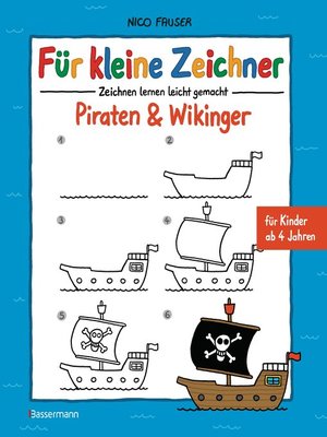 cover image of Für kleine Zeichner--Piraten & Wikinger